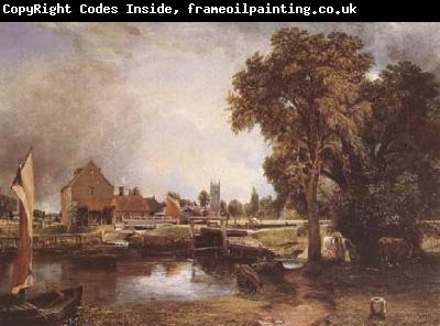 John Constable Dedham Lock and Mill (mk09)